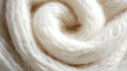 White_fluffy_wool_fabric_texture