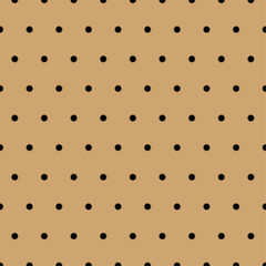 seamless polka dots pattern abstract beige background for fabric surface design packaging vector illustration