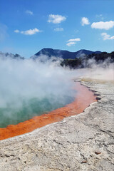 Champagne Pool at Wai-O-Tapu Thermal Wonderland, Rotorua