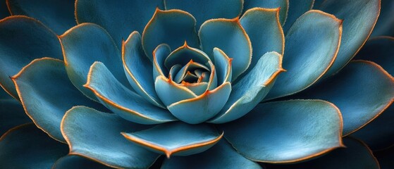 Obraz premium Vibrant succulent close-up