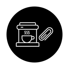 Coffee Machine & Paperclip