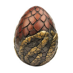 A dragon egg isolated on png 