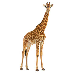 Naklejka premium Giraffe AI Generated Image