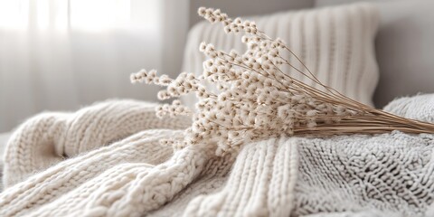 Cozy Hygge-Inspired Wallpaper with Subtle Textures for Minimalist Home Design, Comfort, or Scandinavian Aesthetic