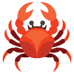 Crab vector. 