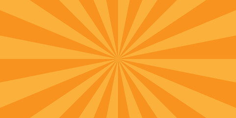 Fototapeta premium Geometric abstract orange and red Lolypop, cartoon, poster wallpaper. diagonal fabric radial summer sunshine explosion energy sunlight glowing sunburst design. 