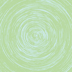 Light green scratched background. Circles pencil drawing. Vector illustration. EPS 10. 