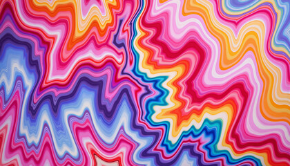 Obraz premium Vibrant abstract ink splatter patterns, artistic expression