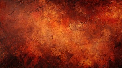 Abstract textured background in warm tones of orange, brown, and red for artistic and creative design projects