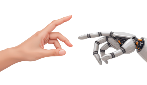 Technology and Humanity Connection Concept