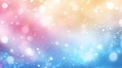 Obraz premium Pastel Dream: Abstract Bokeh Background with Soft Hues