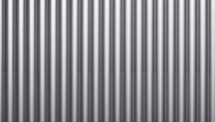 Obraz premium Seamless corrugated metal texture with natural colors, industrial concept