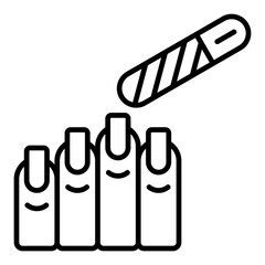Nail file Icon