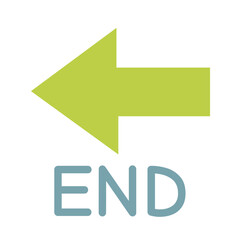 End Arrow Symbol

