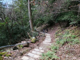This is Kurama Temple in Kyoto, Japan.