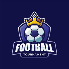 Fototapeta premium Football Logo and Emblem for a Club