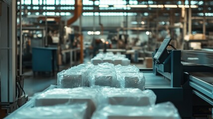 Automated packaging line for product protection and efficient distribution