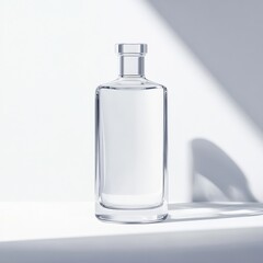 Glass bottle still life