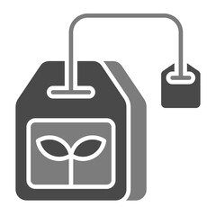 Obraz premium Teabag Icon