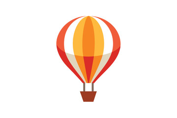 Fototapeta premium hot air balloon vector illustration