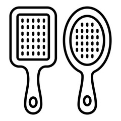 Hair brushes Icon