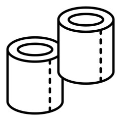 Tissue roll Icon
