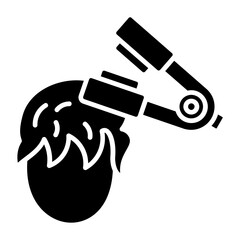 Hair straightener Icon
