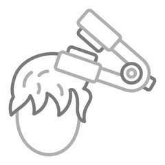 Hair straightener Icon