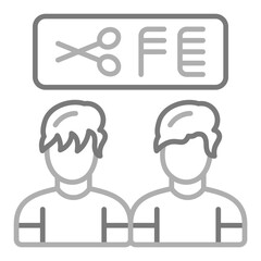 Barber clients Icon