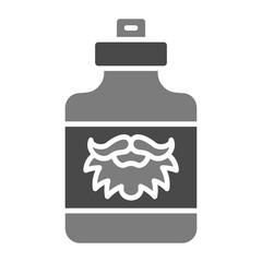 Obraz premium Beard oil Icon