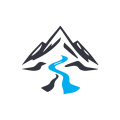 Mountain Logo Vector Art, Icons, and Graphics