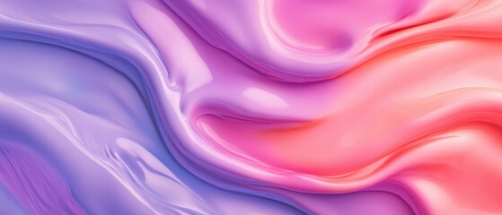 Obraz premium Smooth flowing liquid texture