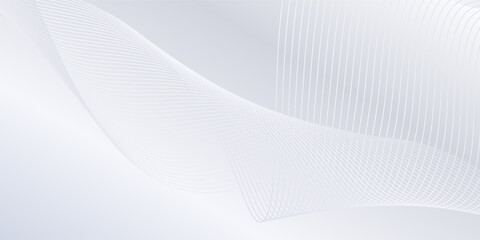 Vector background with flowing lines. Digital future technology background simple art design