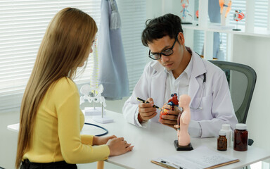 A female doctor who advises patients on heart health, disease prevention, and treatment, including...