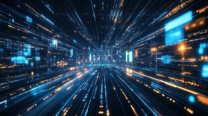 Digital data stream tunnel