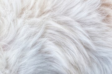 White fur background