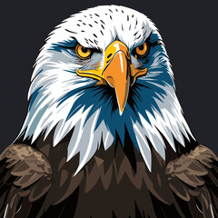 flying eagle vector art for graphic design needs