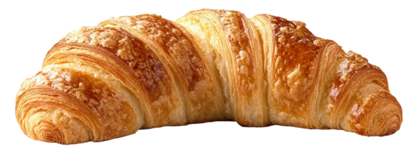 croissant isolated on white background