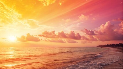 Abstract color summer background