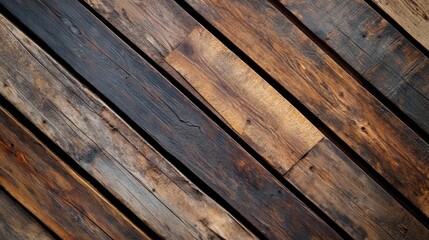 a close up of a wooden floor with a wooden surface