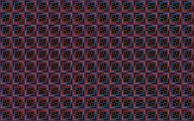 Versatile seamless pattern, based on rounded squares and circles