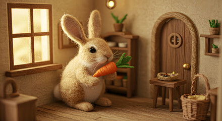 Easter, chocolate, cocoa, Generative AI