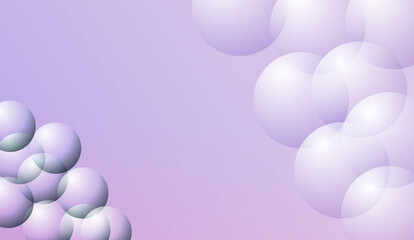 Blurred swirl waves Curves Liquid soft pastel shape background with overlay circles