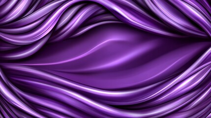 Obraz premium Flowing purple fabric creates an abstract and artistic decorative design