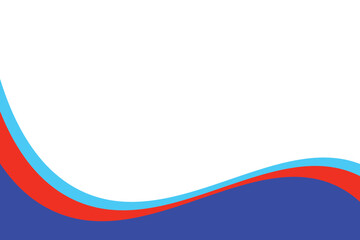 abstract background with blue wave