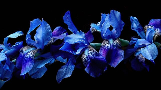 Blue Iris Flower Pictures: Capturing the Enigmatic Allure of Irises
