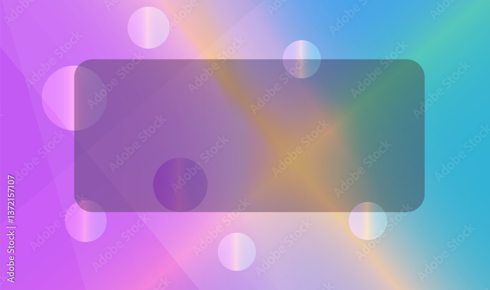 Poster abstract geometric background with circles and spheres. minimalist design with clean lines and soft 