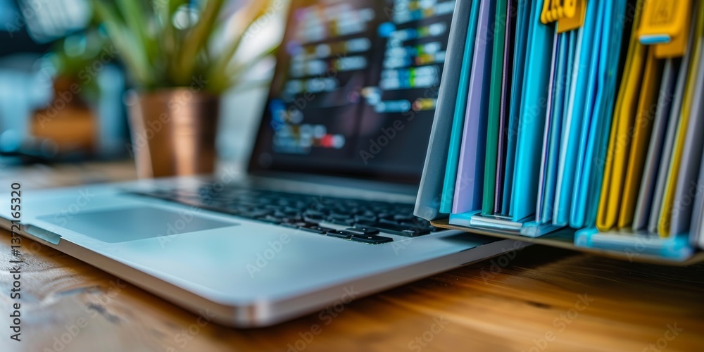 Fototapete unlock the potential of electronic documentation with intuitive folder organization for streamlined 