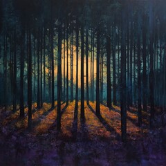 Fototapeta premium Southern Moravia's forest