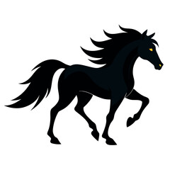 Powerful-Friesian-horse-in-motion 